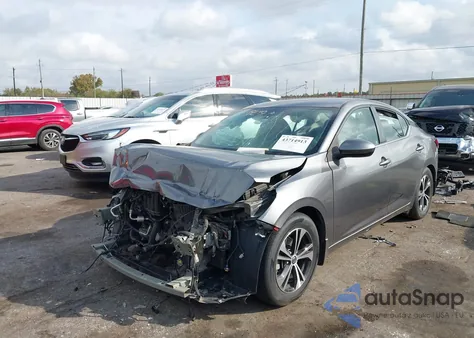 2021 Nissan Sentra Sv Xtronic Cvt из США, поврежденный, VIN 3N1AB8CV3MY257320